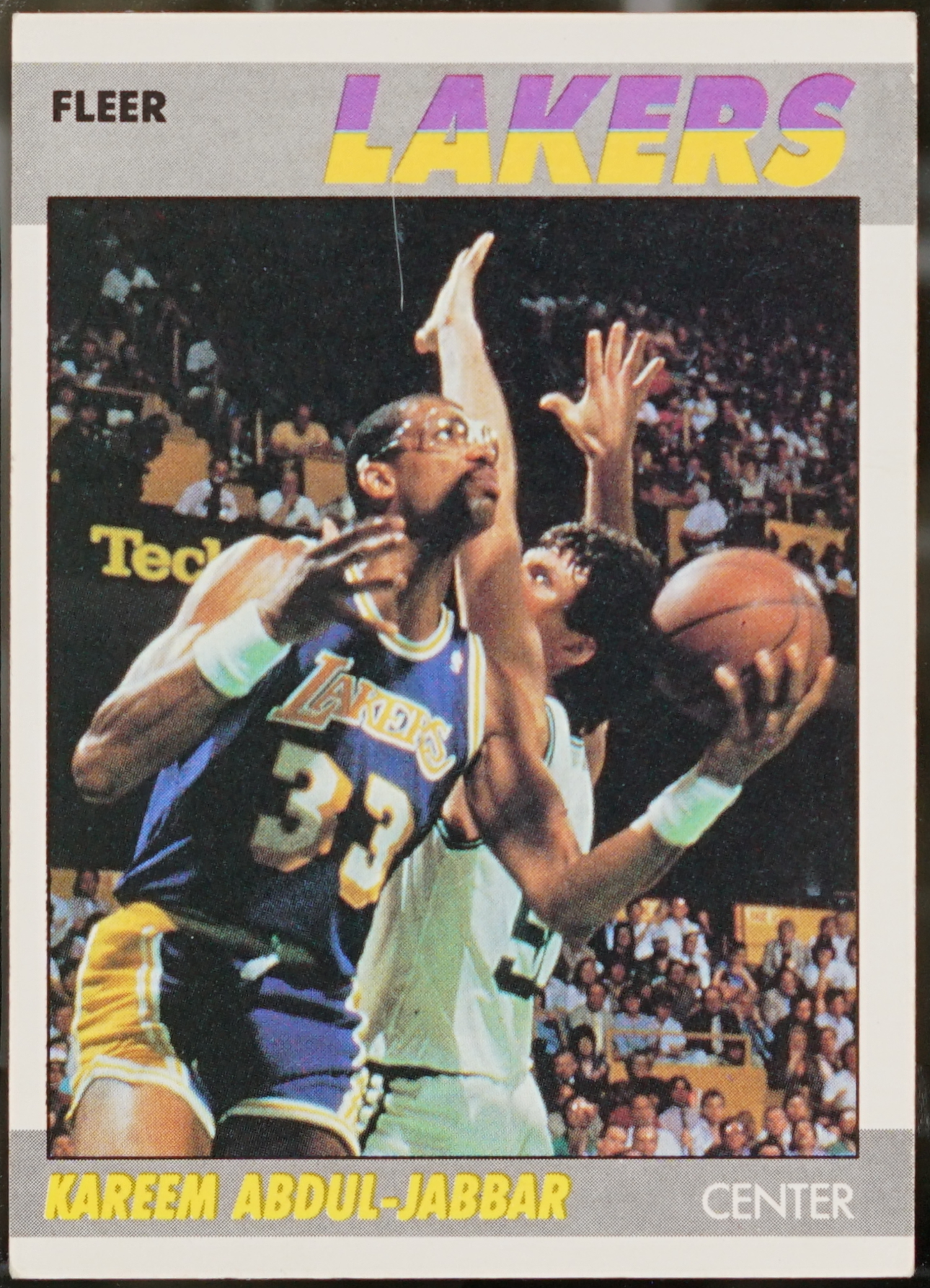 1987-88 Fleer Basketball Kareem Abdul-Jabbar #1 VG