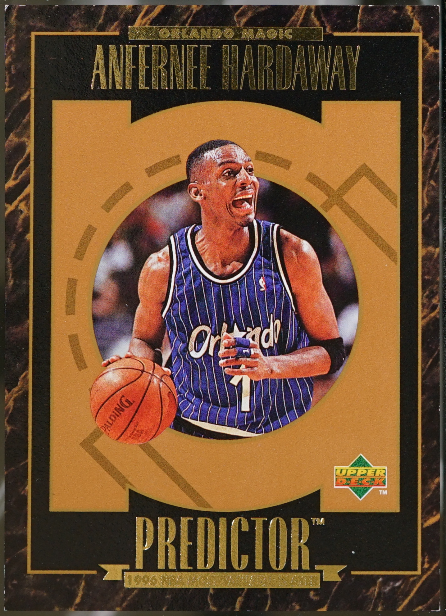 1995-96 Upper Deck Predictor NBA Most Valuable Player Basketball