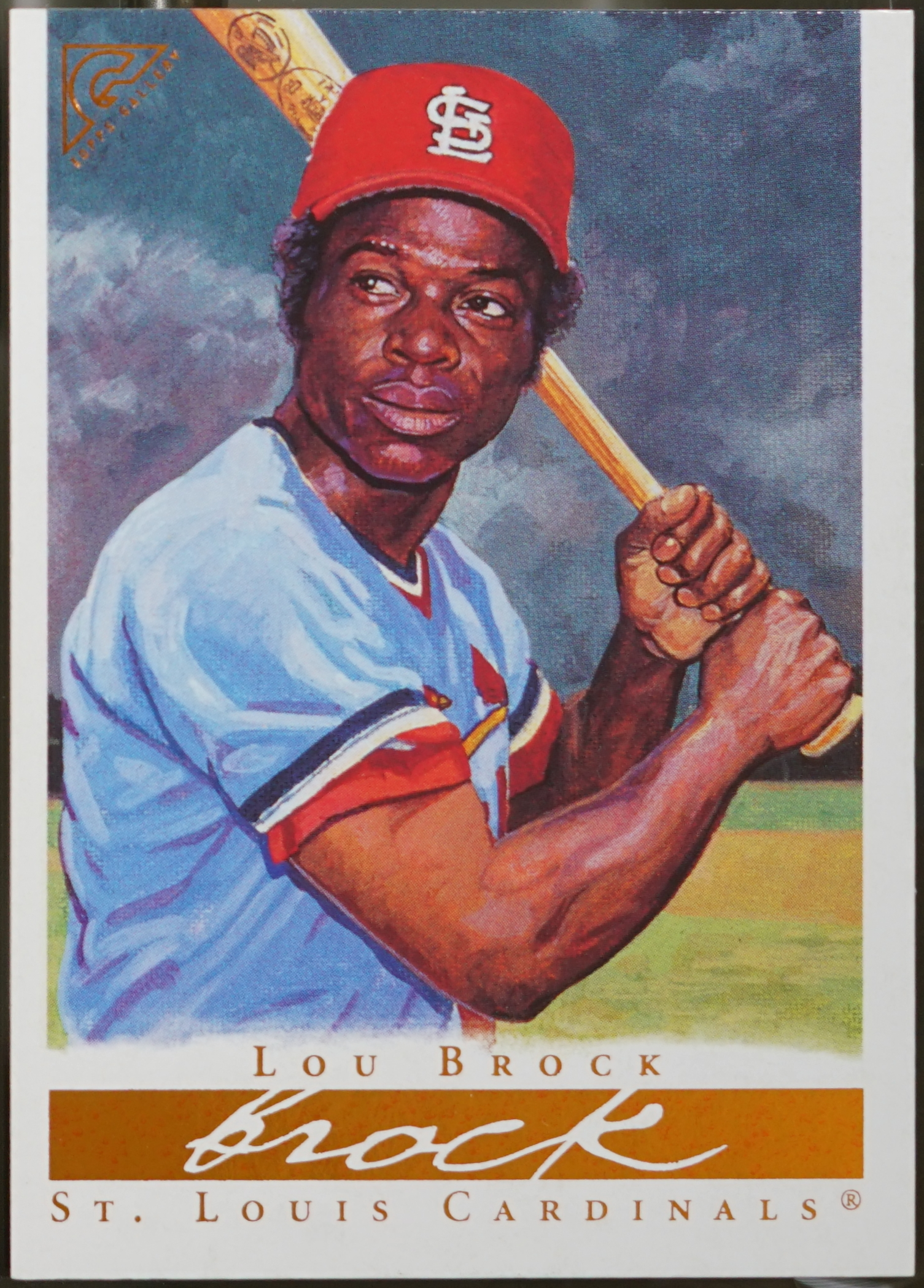 2003 Topps Gallery Hall of Fame Baseball Lou Brock #37 NM - Picture 1 of 2